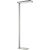 LIXUS LED-Stehleuchte, kombinierte Arbeitsplatz- und Raum-Beleuchtung, metallgrau, Höhe 195 cm