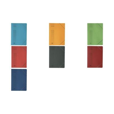 ELBA Eckspannermappe chic aus Karto n, A4, gelb (61233470)