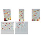 FRANKEN T-Kartentafel Universal Pla ner, 315 x 490 mm...