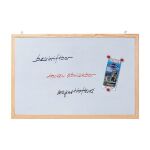 FRANKEN Weißwandtafel mit Holzrahme n, 1.000 x 600...