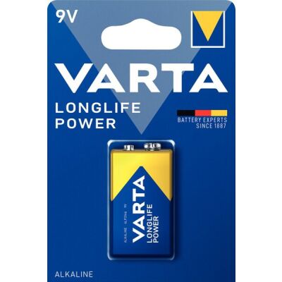 Batterie E-Block Longlife Power, 9V, Alkali-Mangan, VE = 1 Blister = 1 Batterie