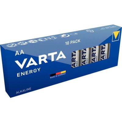 Batterie Alkaline, Mignon, Energy, AA LR06, 1.5 V, VE = 1 Packung = 10 Stück