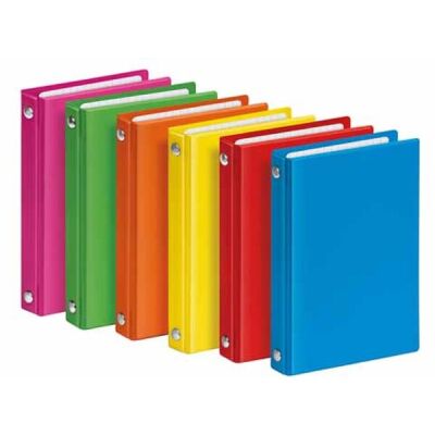 Taschenringbuch A7 VELOCOLOR 4-Ring 13 mm