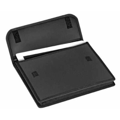 Sammelbox VELOBAG®-Pad, DIN A5, Textil, Klettverschluss, schwarz