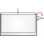 Visitenkartentasche, selbstklebend, 112 X 62 mm