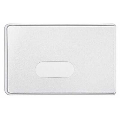 Scheckkartenhülle, matt gefrost