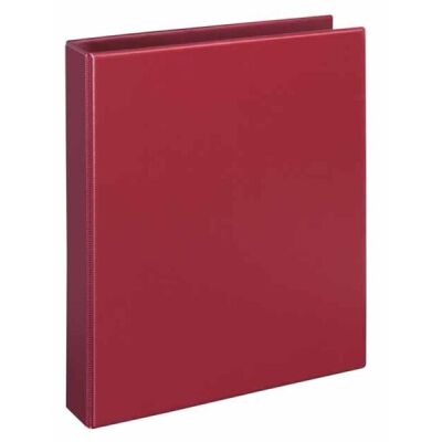 Ringbuch, A4, PVC-Folie, 4-D-Ring 25mm, rot