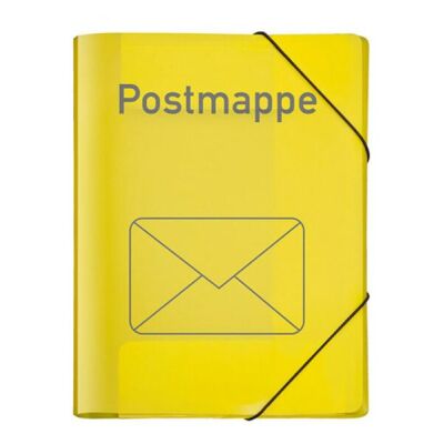 Sammelmappe Schulpostmappe, A4, PP, VE = Packung = 6 Stück