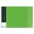 Schreibunterlage VELOCOLOR, grün, mit seitlichen Taschen, 40 x 60 cm