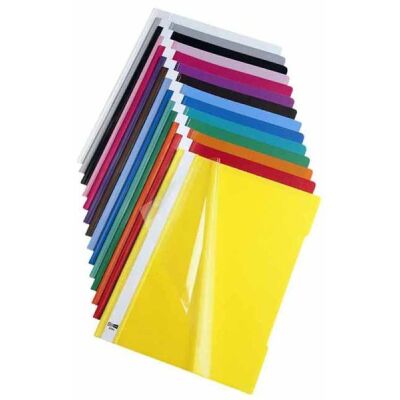 Schnellhefter, A4, PVC, grau