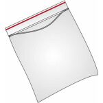 Druckbandbeutel, 70 x 100 mm