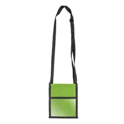 Brustbeutel Velocolor, grün, 135 x 175 mm, aus Polyester, Packung à 6 Stück