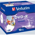 Rohling DVD+R, 4,7 GB/120 Min., 16-fach, im Jewel Case,...