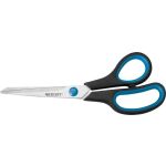 Easy Grip Schere 21,0cm, blau-schwarzer Kunststoffgriff,...