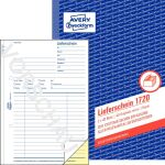 Lieferschein, A5, weiß, selbstdurchschreibend, 1...