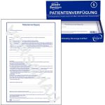 Patientenverfügung, DIN A4, Vordruckset, weiß,...