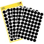 Markierungspunkte, schwarz, Ø 12 mm, permanent, 1...