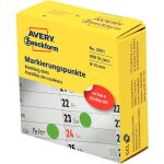 Markierungspunkte, Ø 10mm, grün, permanent,...