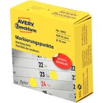 Markierungspunkte, Ø 10mm, gelb, permanent, 800...