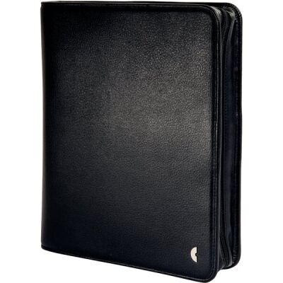 Chronoplan A5, Mobil, Einsteigermodell, schwarz, aus Kunstleder