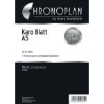 Chronoplan Karo-Blatt, DN A5, Papier, 148 x 210 mm,...