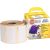 Rollenetiketten, 57 x 32 mm, ablösbar, weiß, ersetzt Dymo: S0722540, 1 Packung = 1 Rolle = 500 Etiketten