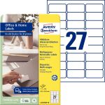 Universal-Etiketten, bedruckbar, ablösbar,...