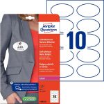 Namens-Etiketten, Laser s/w, Farblaser, oval, 85 x 50 mm,...