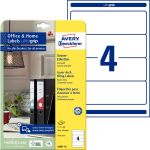 Ordner-Etiketten, Inkjet,Laser s/w + Farbe, permanent,...