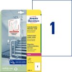 Antimikrobielle-Etiketten, 210 x 297 mm, weiß,...