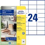 Universal-Etiketten Recycling,  Laser s/w, Farblaser,...