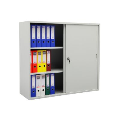 Schiebetürenschrank ST, 120cm, 3 OH, K/T:7035