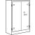 Dokumentenschrank ST, 70cm, H:150cm, K:7021 T:7035