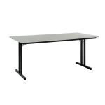 Klapptisch T-Fuß, 1400 x 800 x 75 cm, G: RAL9005 P:...