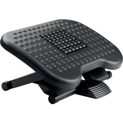 Fußstütze "Massage", ergonomisch, 44 x 10 x 34 cm (BxHxT), schwarz