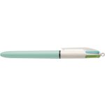 4-Farb-Kugelschreiber Fun pastellblau/weiß,...