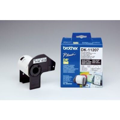 CD/DVD Etiketten Ø 58 mm, sw/ws