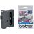 Schriftbandkassette, TX151, 24 mm x 15 m, laminiert, schwarz auf transparent
