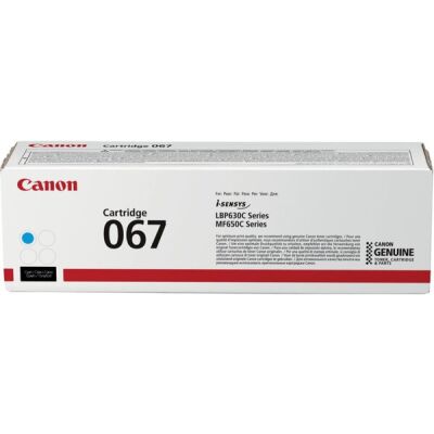 Toner Cartridge 067 cyan, ca. 1.250 Seiten, für LBP631Cw, LBP633CdW, MF651Cw, MF655CdW, MF657Cdw
