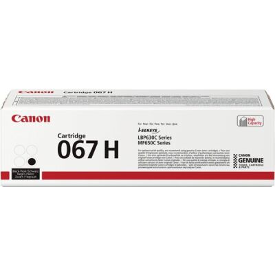 Toner Cartridge 067H schwarz, ca. 3.130 Seiten, für LBP631Cw, LBP633CdW, MF651Cw, MF655CdW, MF657Cdw
