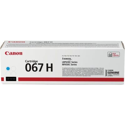 Toner Cartridge 067H cyan, ca. 2.350 Seiten, für LBP631Cw, LBP633CdW, MF651Cw, MF655CdW, MF657Cdw