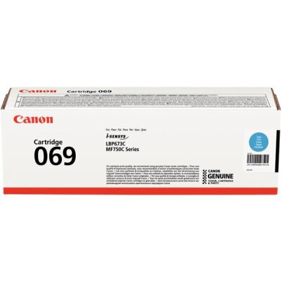 Toner Cartridge 069 cyan, ca. 1.900 Seiten, für LBP673Cdw, MF752Cdw, MF754Cdw