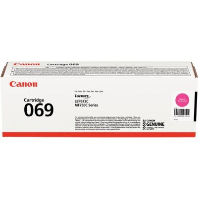 Toner Cartridge 069 magenta, ca. 1.900 Seiten, für LBP673Cdw, MF752Cdw, MF754Cdw