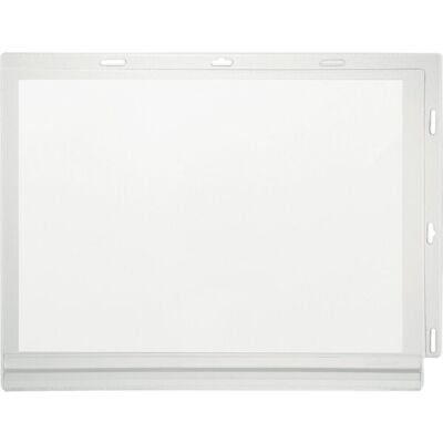 Plakattasche A4 Kabelbinder, transparent, wasserdicht, 262 x 340 x 0,6 mm, 1 Beutel = 5 Stück