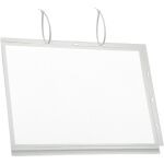 Plakattasche A3 Kabelbinder, transparent, wasserdicht,...