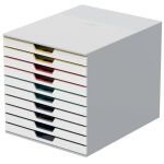 Schubladenbox Varicolor 10, Formate bis DIN A4/C4, 10...