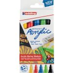 Acrylmarker 5100, 5er Set, 2 - 3 mm, Rundspitze,...