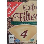 Filtertüten #4, braun, ungebleicht, praktische...