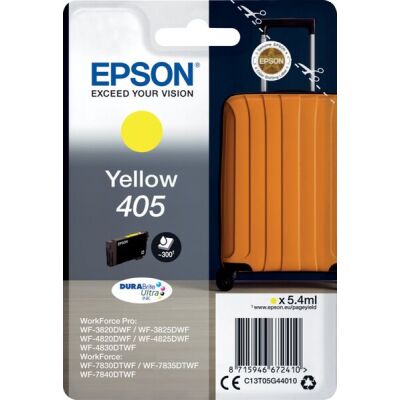Tintenpatrone 405 DURABrite gelb, für WF-7830, WF-7840, Inhalt: 5,4 ml