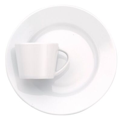 Kaffeetassen ISTA, 0,18 L, Porzellan, weiß